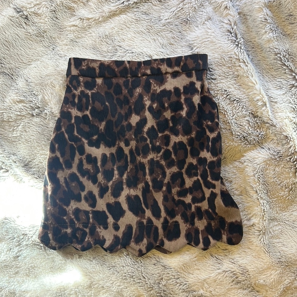 Baileys blossoms leopard skirt